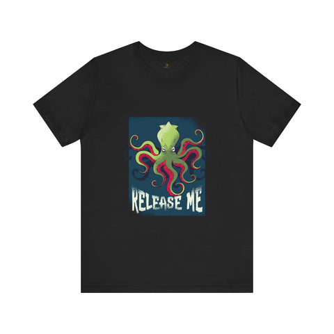 Release Me Kraken Unisex Jersey Short Sleeve Tee