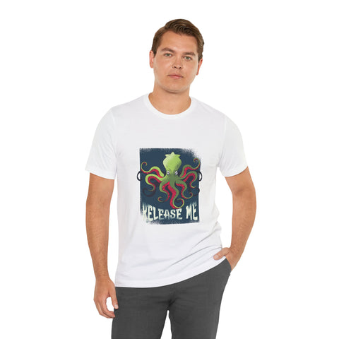 Release Me Kraken Unisex Jersey Short Sleeve Tee