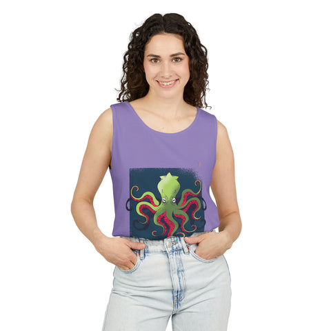 Release Me Kraken Unisex Garment-Dyed Tank Top