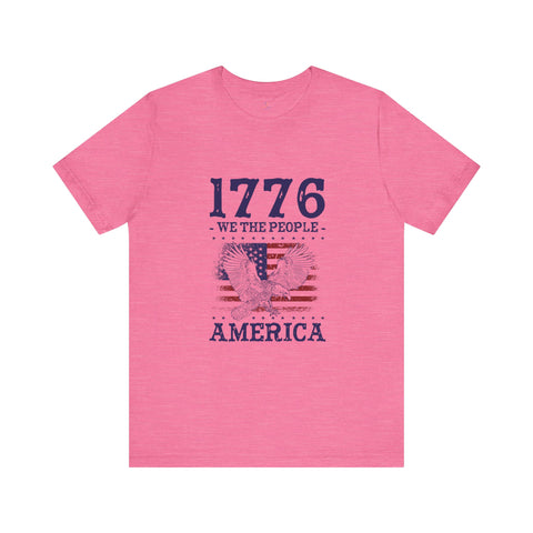 1776 We The People Unisex Jersey Short Sleeve Tee