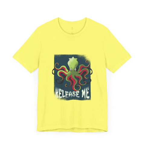 Release Me Kraken Unisex Jersey Short Sleeve Tee