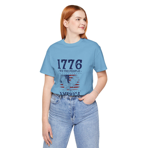 1776 We The People Unisex Jersey Short Sleeve Tee