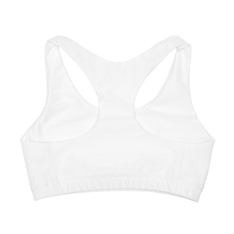 Girls' Double Lined Seamless Sports Bra (AOP)