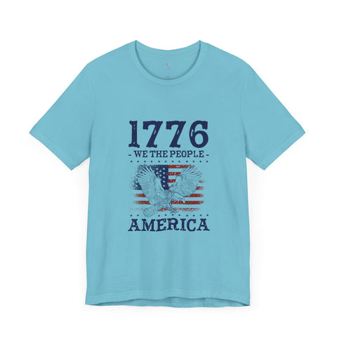 1776 We The People Unisex Jersey Short Sleeve Tee