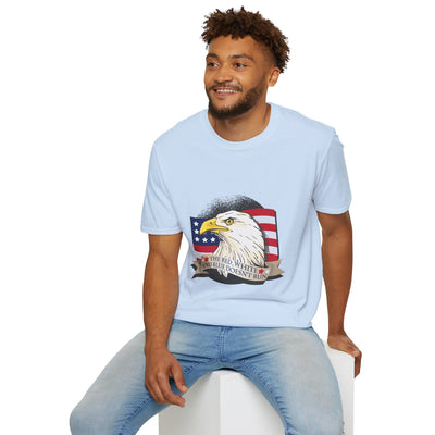 Red White And Blue Unisex Softstyle T-Shirt