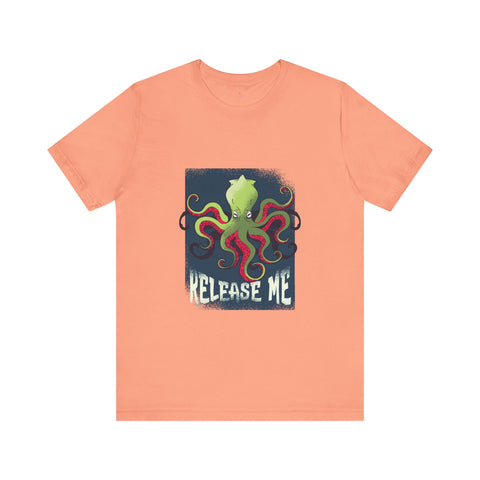 Release Me Kraken Unisex Jersey Short Sleeve Tee