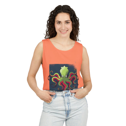 Release Me Kraken Unisex Garment-Dyed Tank Top