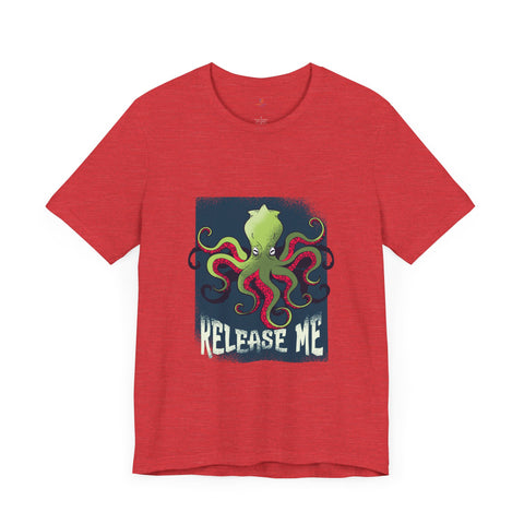 Release Me Kraken Unisex Jersey Short Sleeve Tee