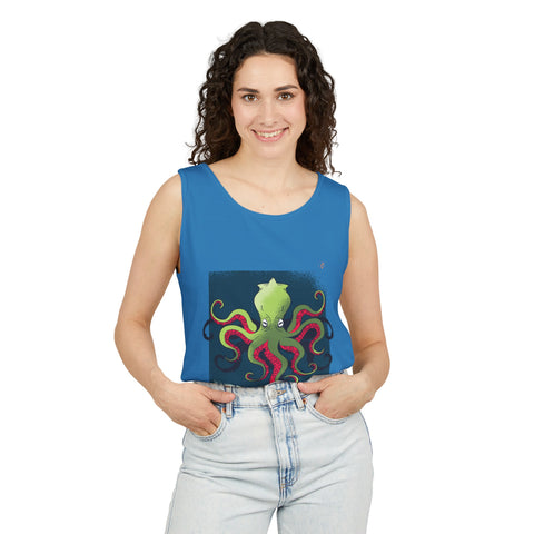 Release Me Kraken Unisex Garment-Dyed Tank Top