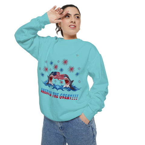 Unisex Garment-Dyed Sweatshirt