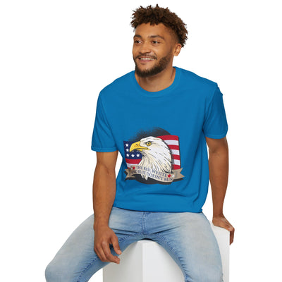 Red White And Blue Unisex Softstyle T-Shirt
