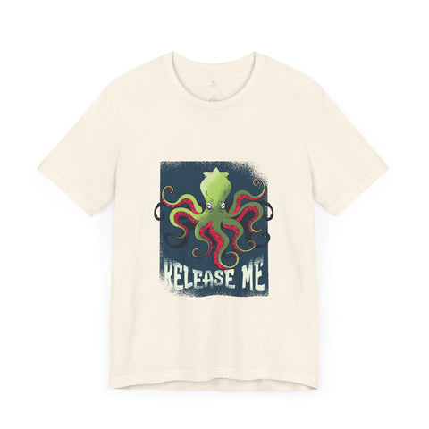 Release Me Kraken Unisex Jersey Short Sleeve Tee