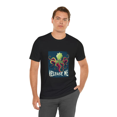 Release Me Kraken Unisex Jersey Short Sleeve Tee