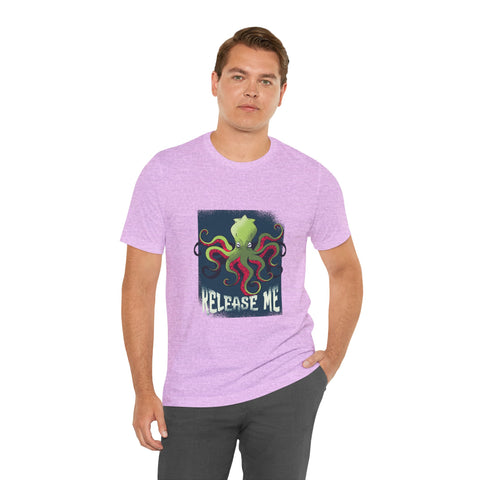 Release Me Kraken Unisex Jersey Short Sleeve Tee