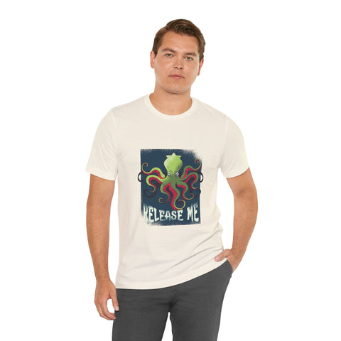 Release Me Kraken Unisex Jersey Short Sleeve Tee