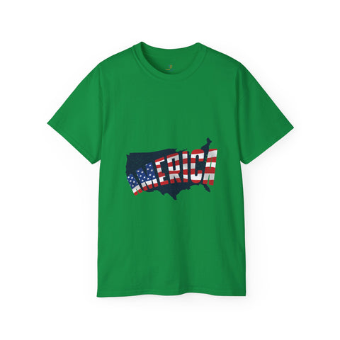 AMERICA Unisex Ultra Cotton Tee