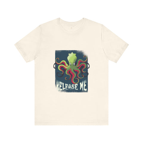 Release Me Kraken Unisex Jersey Short Sleeve Tee