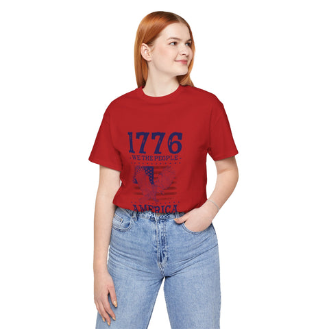 1776 We The People Unisex Jersey Short Sleeve Tee