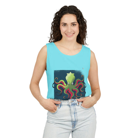 Release Me Kraken Unisex Garment-Dyed Tank Top