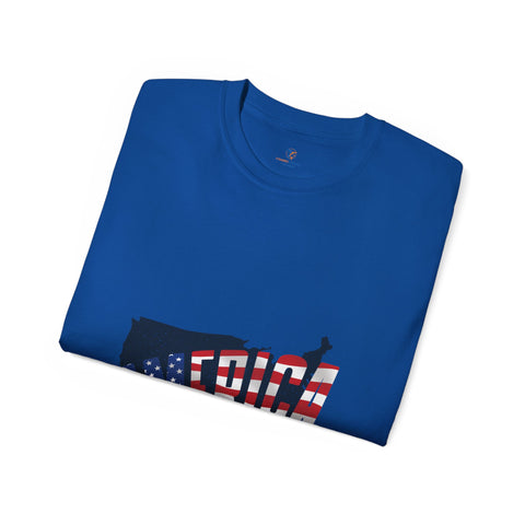 AMERICA Unisex Ultra Cotton Tee