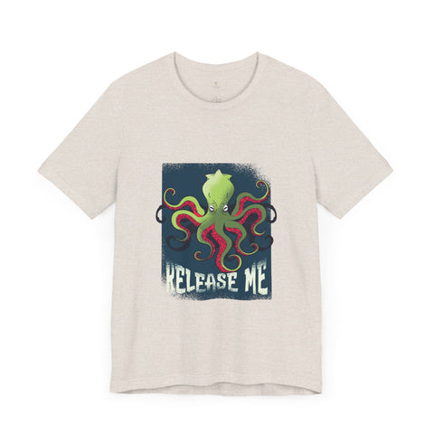 Release Me Kraken Unisex Jersey Short Sleeve Tee