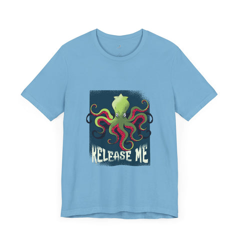 Release Me Kraken Unisex Jersey Short Sleeve Tee