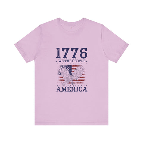 1776 We The People Unisex Jersey Short Sleeve Tee