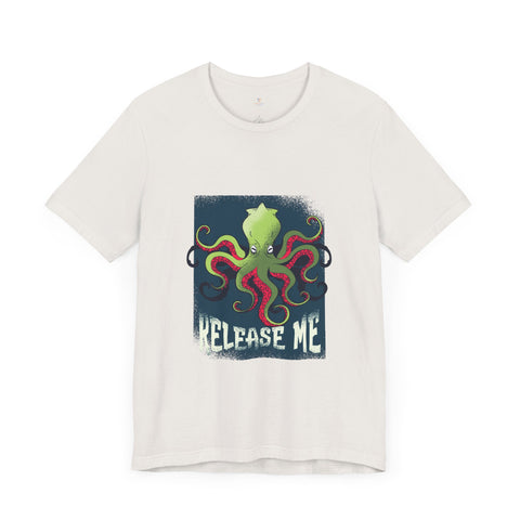 Release Me Kraken Unisex Jersey Short Sleeve Tee