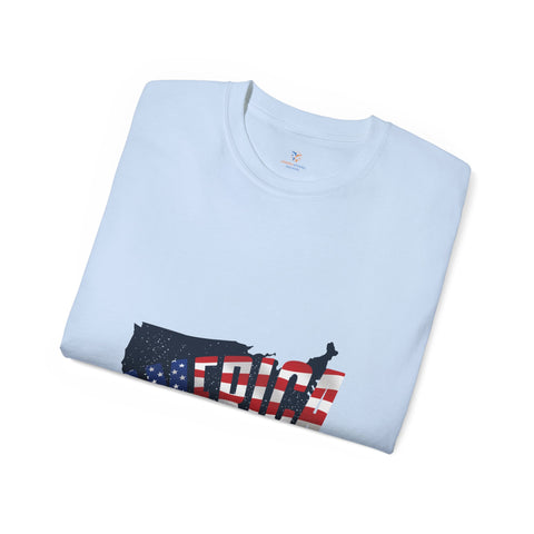 AMERICA Unisex Ultra Cotton Tee