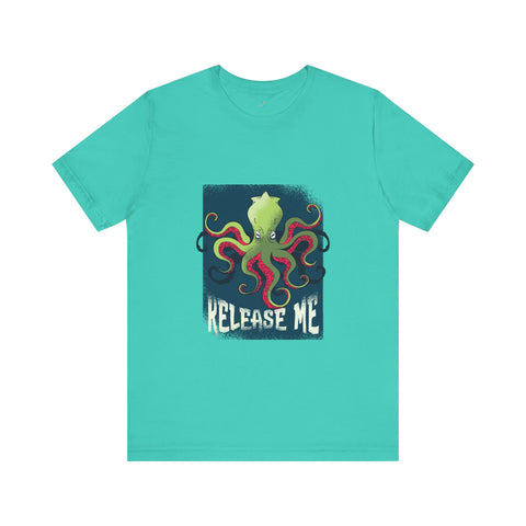 Release Me Kraken Unisex Jersey Short Sleeve Tee