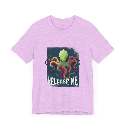 Release Me Kraken Unisex Jersey Short Sleeve Tee