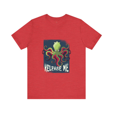 Release Me Kraken Unisex Jersey Short Sleeve Tee