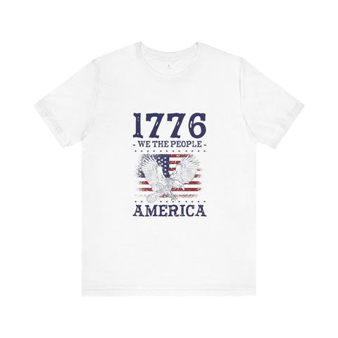 1776 We The People Unisex Jersey Short Sleeve Tee