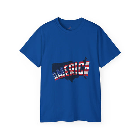 AMERICA Unisex Ultra Cotton Tee