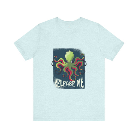 Release Me Kraken Unisex Jersey Short Sleeve Tee