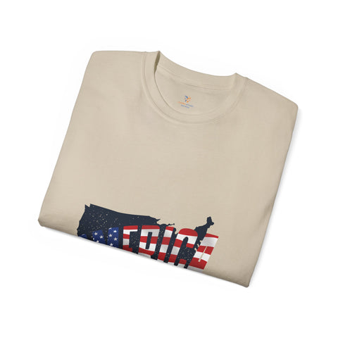 AMERICA Unisex Ultra Cotton Tee