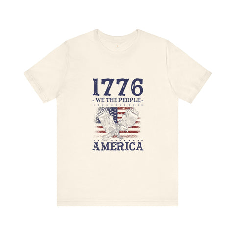 1776 We The People Unisex Jersey Short Sleeve Tee