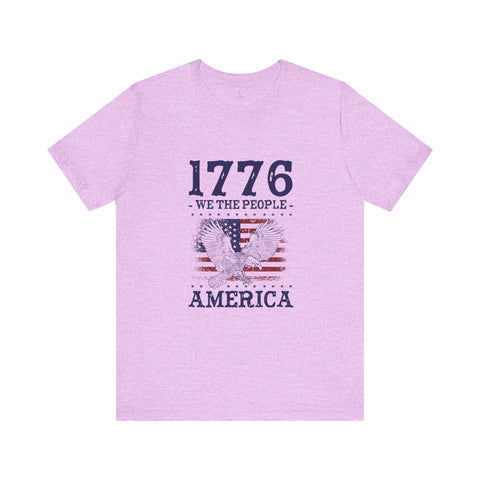 1776 We The People Unisex Jersey Short Sleeve Tee