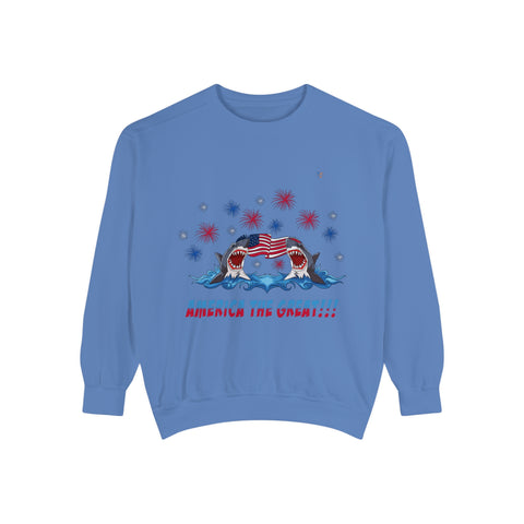 Unisex Garment-Dyed Sweatshirt