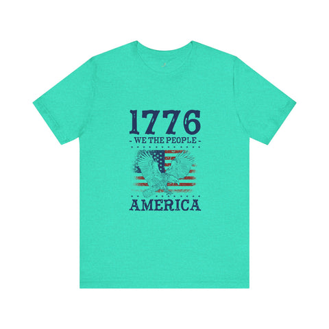 1776 We The People Unisex Jersey Short Sleeve Tee