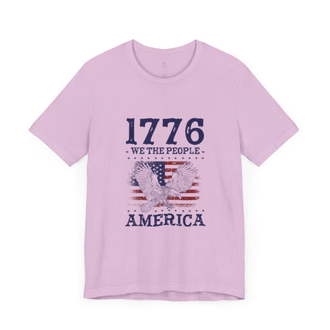 1776 We The People Unisex Jersey Short Sleeve Tee