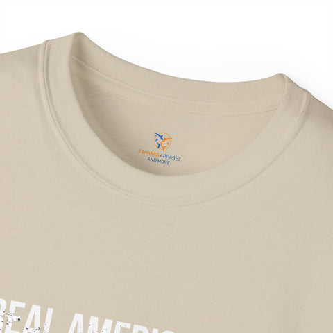 Real Americans Stand For The Flag, Unisex Ultra Cotton Tee