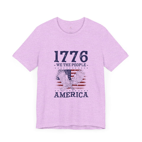 1776 We The People Unisex Jersey Short Sleeve Tee