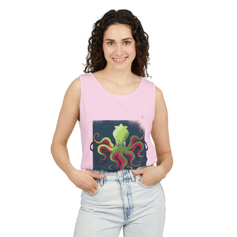 Release Me Kraken Unisex Garment-Dyed Tank Top