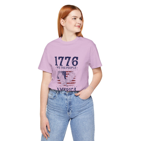 1776 We The People Unisex Jersey Short Sleeve Tee