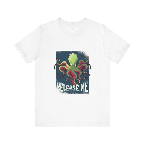 Release Me Kraken Unisex Jersey Short Sleeve Tee