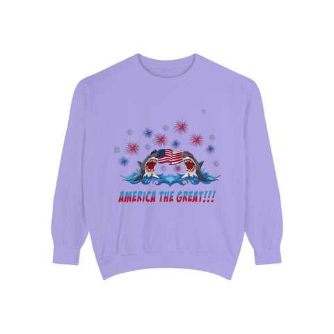 Unisex Garment-Dyed Sweatshirt