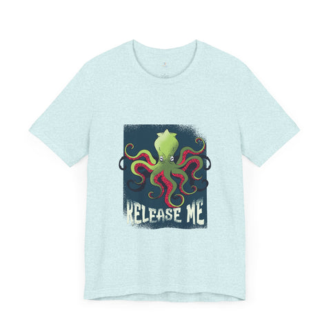 Release Me Kraken Unisex Jersey Short Sleeve Tee