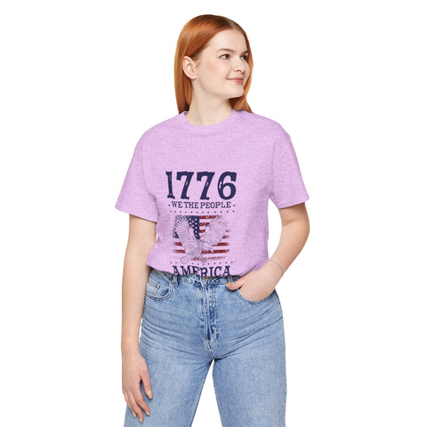 1776 We The People Unisex Jersey Short Sleeve Tee