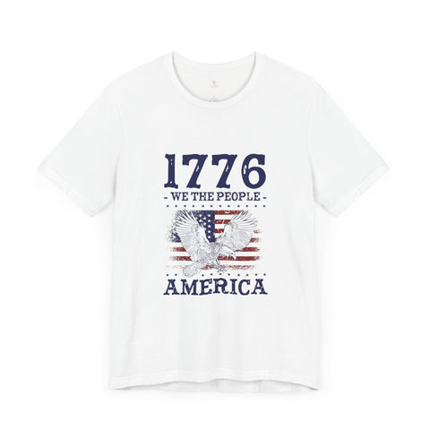 1776 We The People Unisex Jersey Short Sleeve Tee